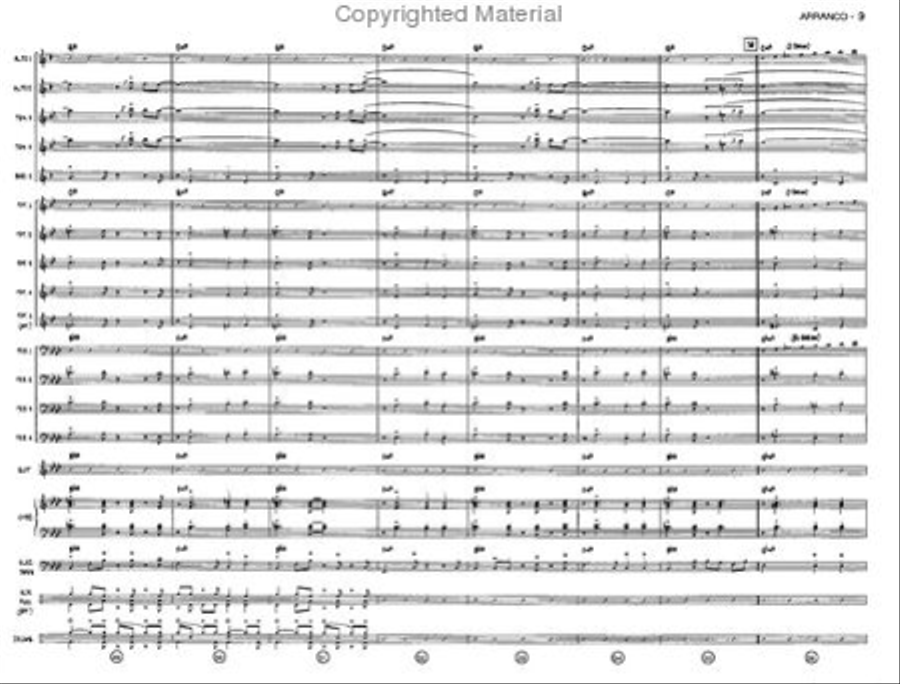 Arranco Jazz Ensemble scores gallery preview page 8