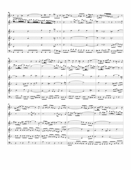 Aria: Erbarme dich, mein Gott from Matthäuspassion (arrangement for 6 recorders)