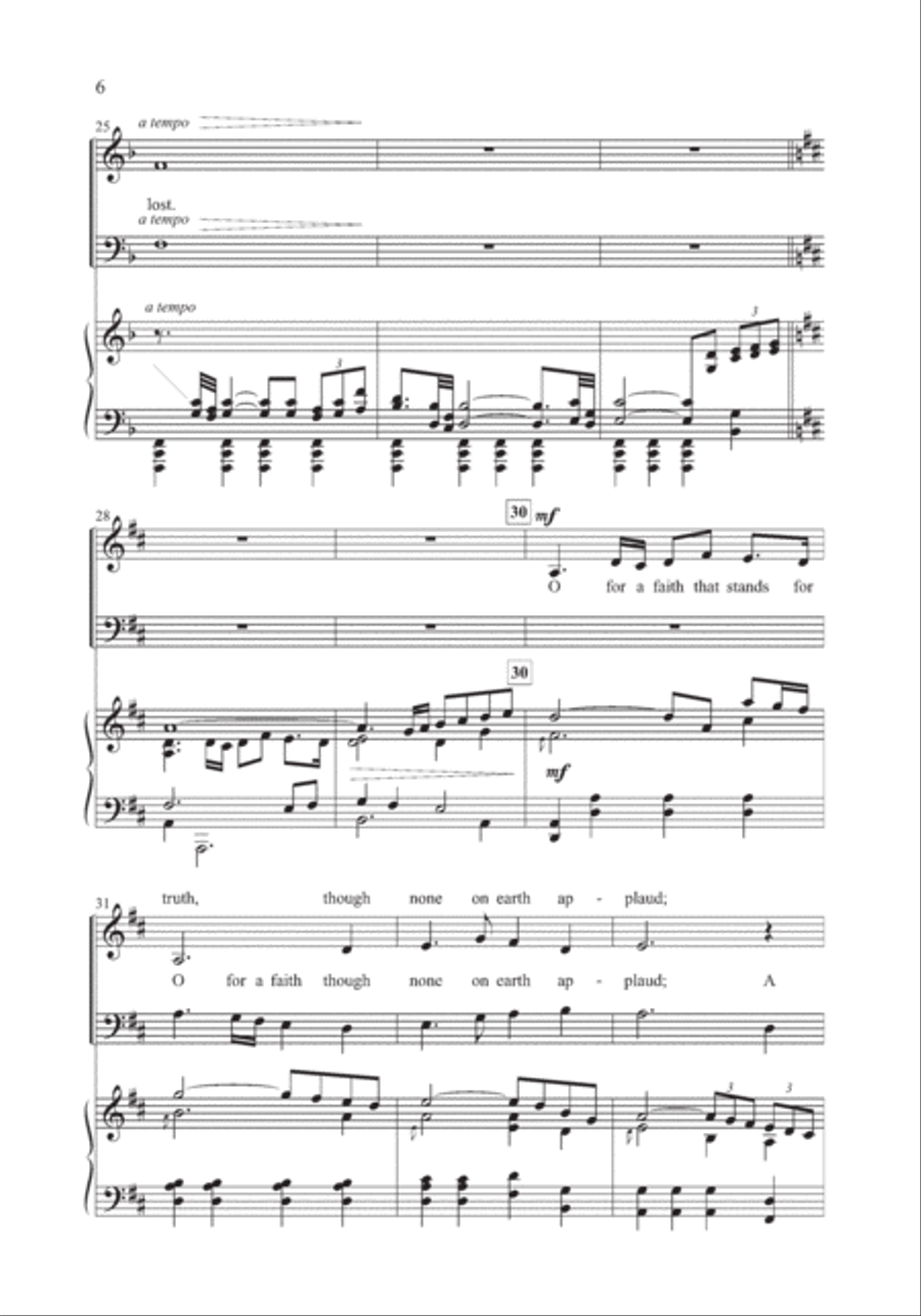 Steadfast Faith 4-Part scores gallery preview page 5