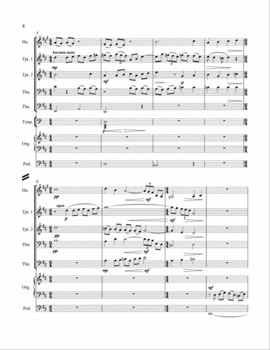 All Creatures of Our God and King: Now Let the Vault of Heaven Resound Choir scores gallery preview page 2