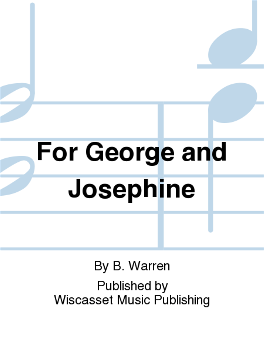 For George and Josephine Flute scores gallery preview page 1
