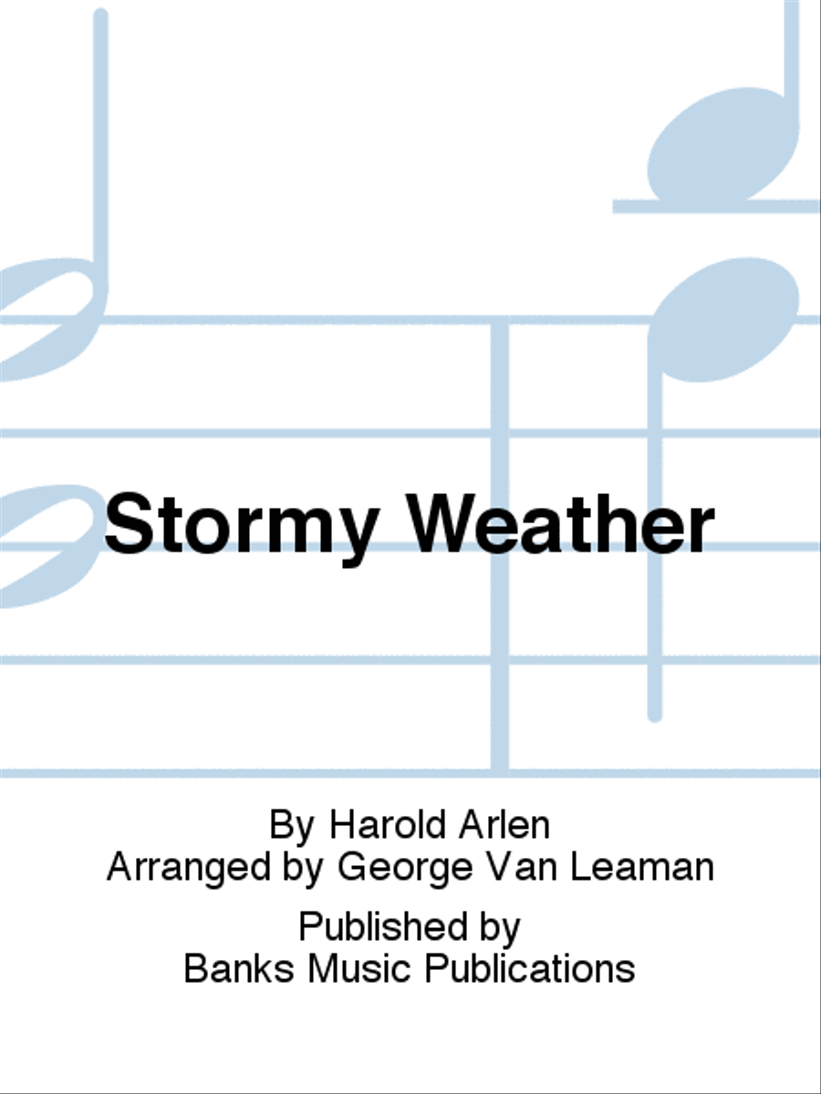 Stormy Weather 4-Part scores gallery preview page 1