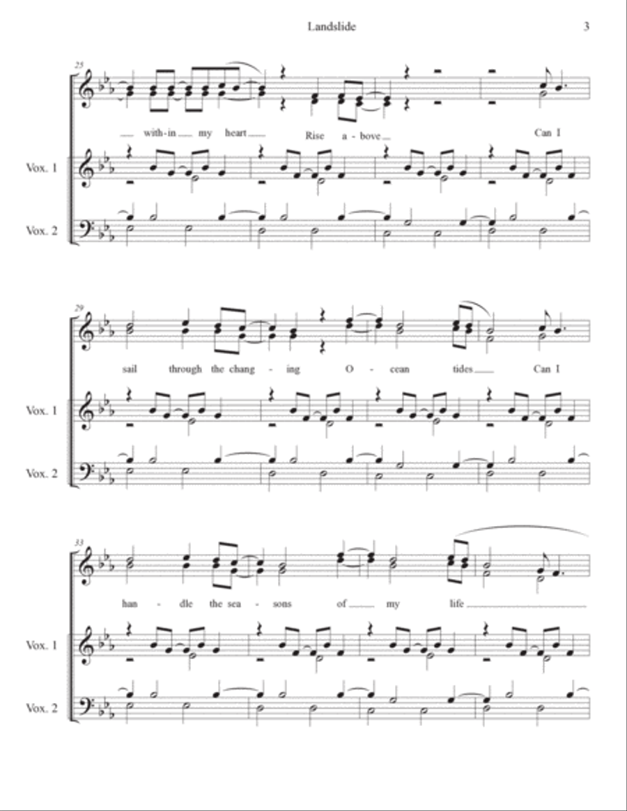 Landslide 4-Part scores gallery preview page 3