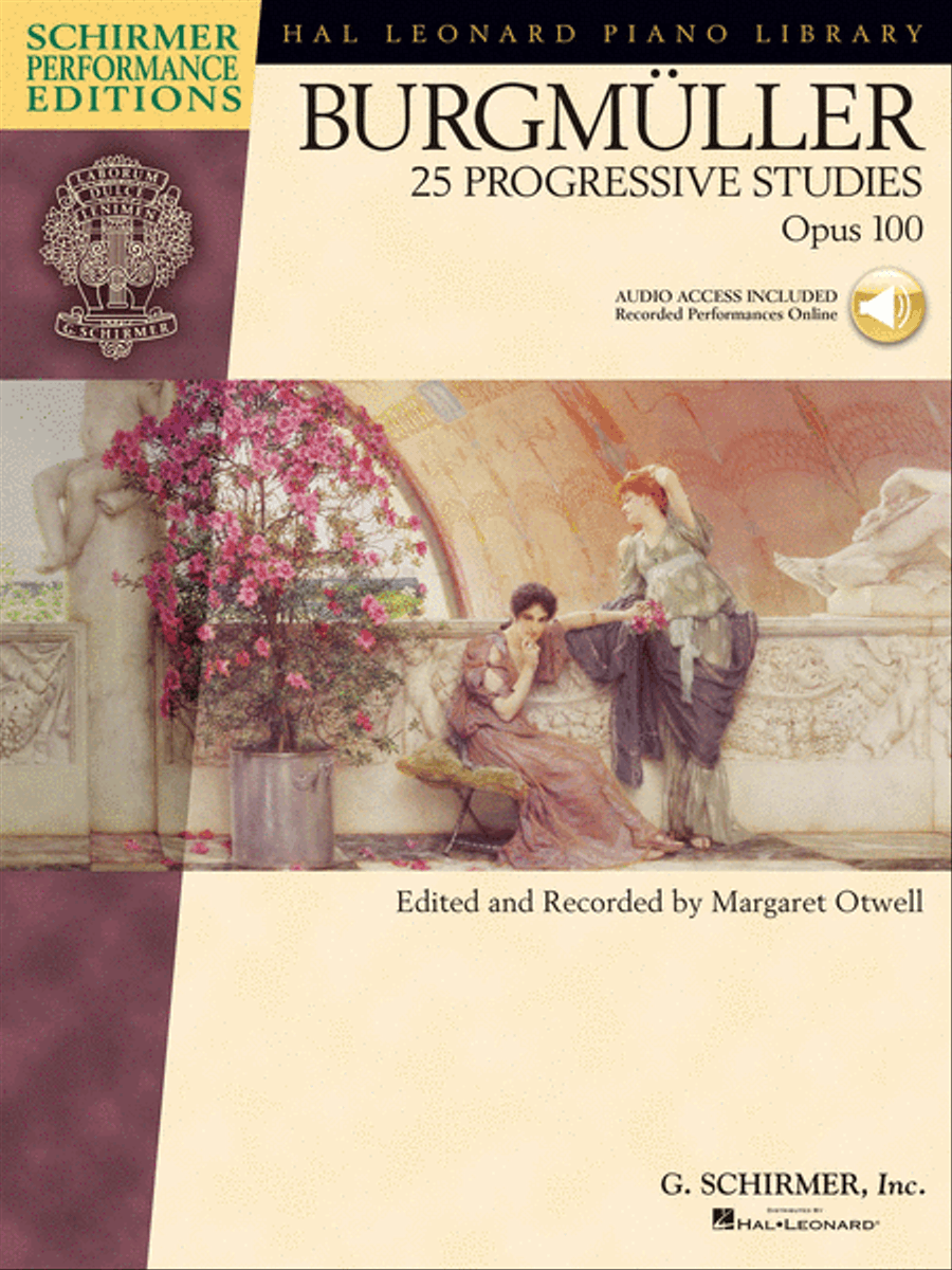 Burgmüller – 25 Progressive Studies, Opus 100 Piano Method scores gallery preview page 1