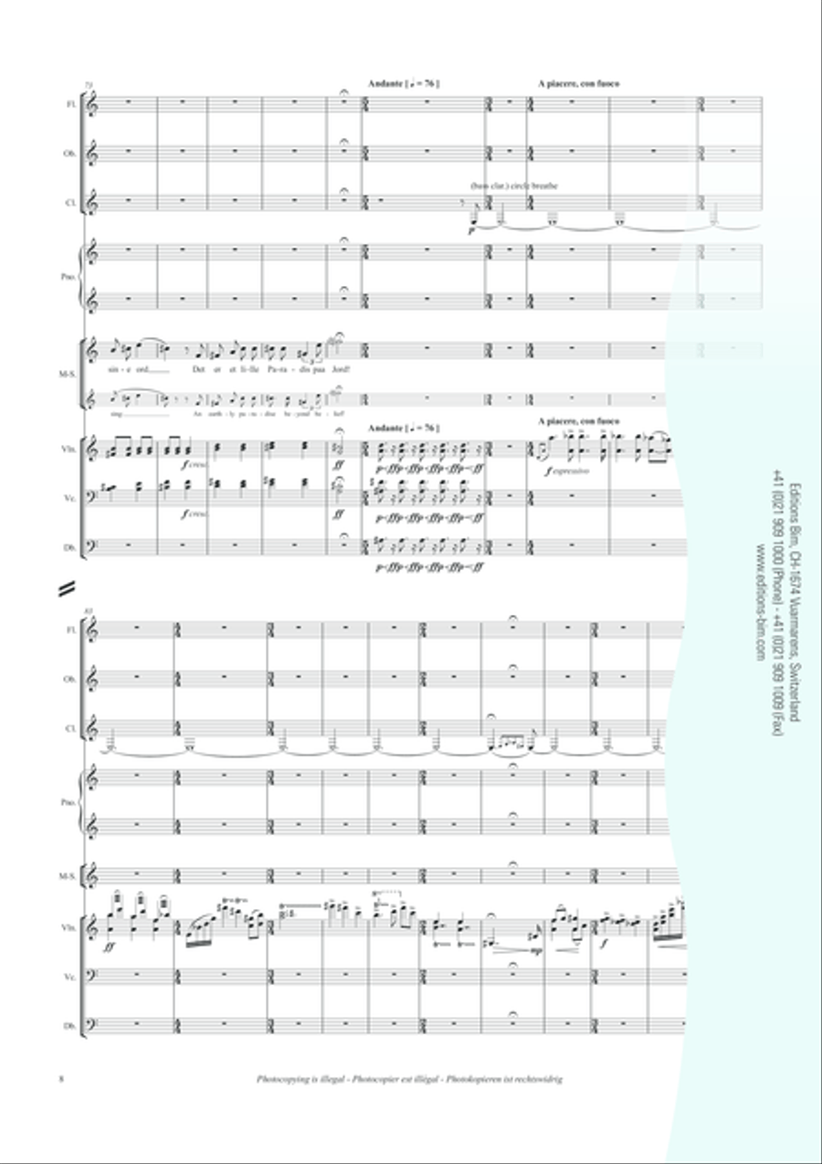 Ymni Clarinet scores gallery preview page 7