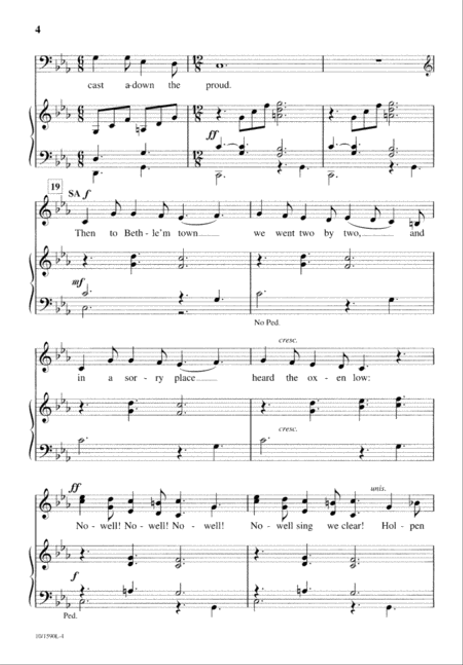 Masters in This Hall Masters in This Hall 4-Part scores gallery preview page 5