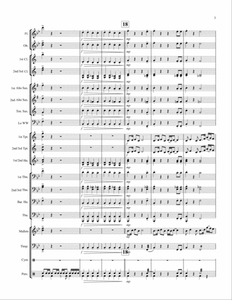 Valley Forge Valley Forge Concert Band scores gallery preview page 5