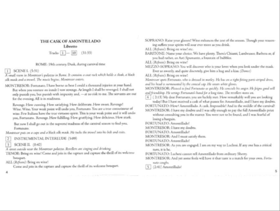 Daniel Pinkham: Two One-Act Operas CD scores gallery preview page 4
