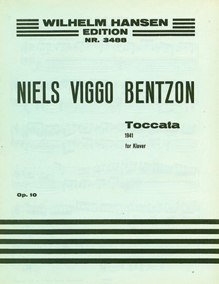 Book cover for Toccata For Piano Op.10