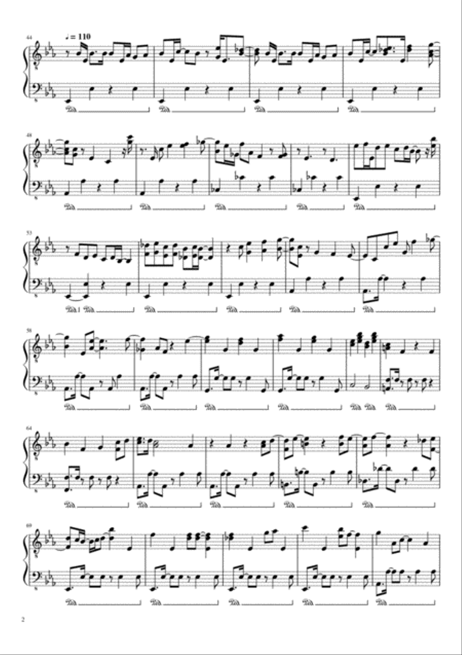 My Future Piano Solo scores gallery preview page 2