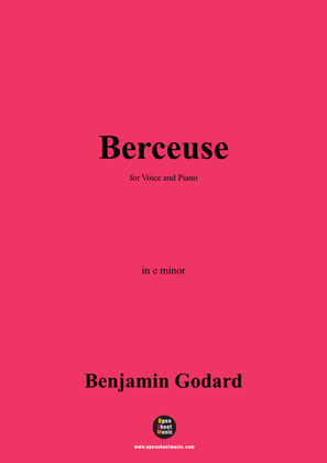 B. Godard-Berceuse,in e minor