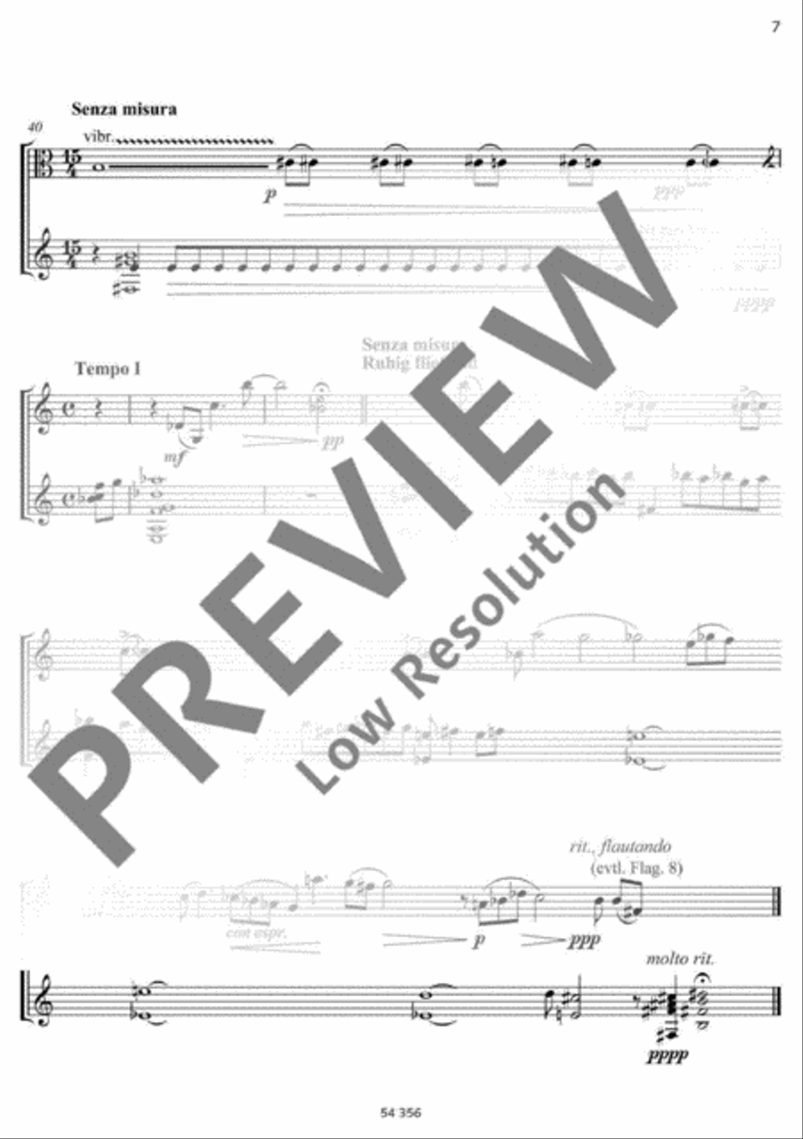 3 Meditations Viola scores gallery preview page 8