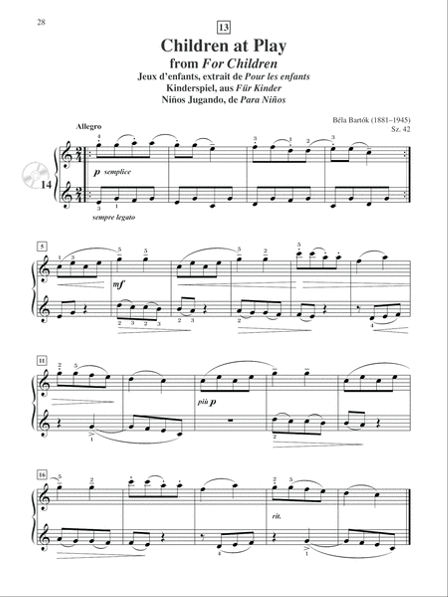 Suzuki Piano School, Volume 2 Piano Method scores gallery preview page 8