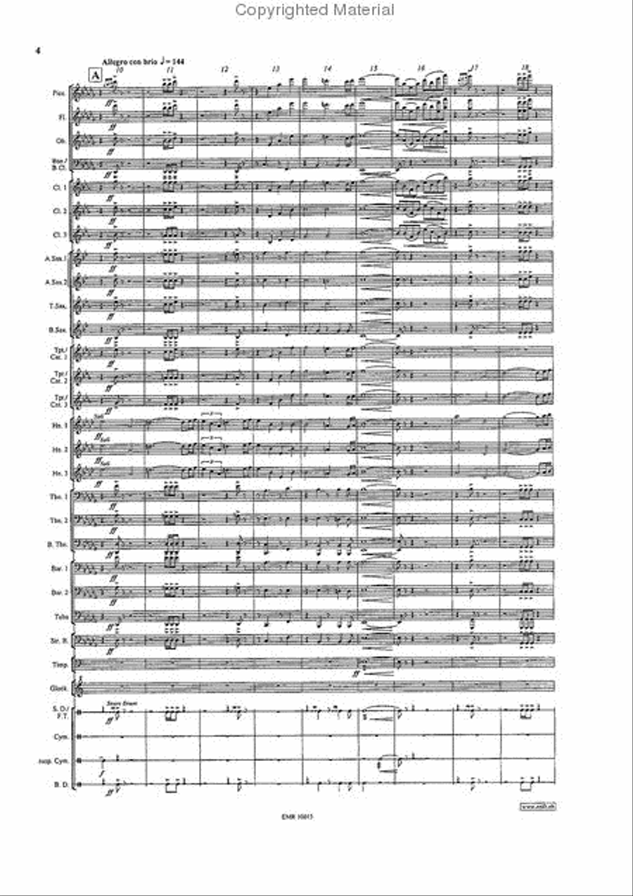 Back To The Future Concert Band scores gallery preview page 4