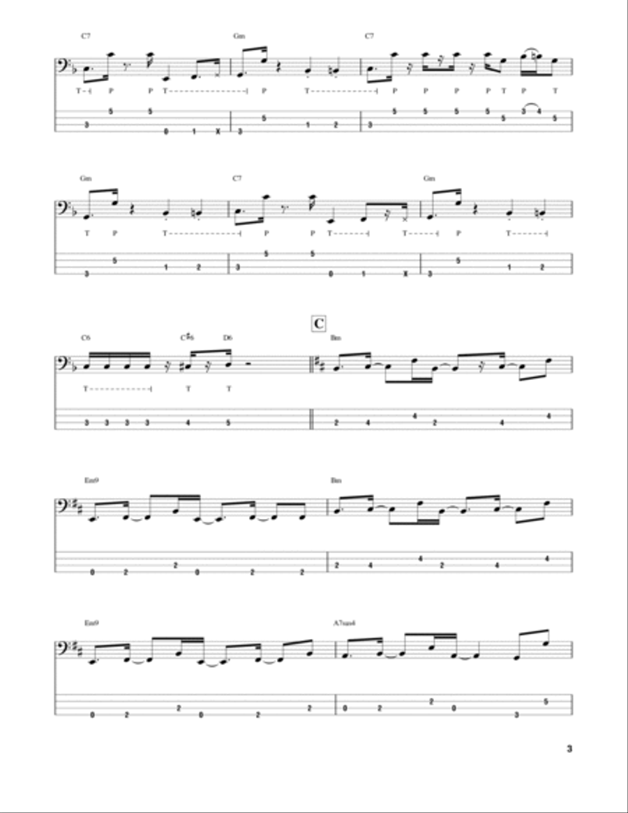 Rio Funk Rio Funk Guitar Tablature scores gallery preview page 3