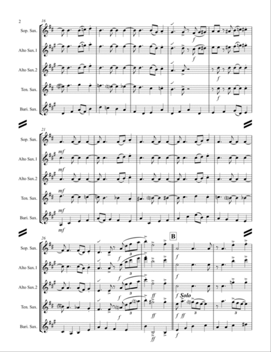 A String Of Pearls Woodwind Ensemble scores gallery preview page 3
