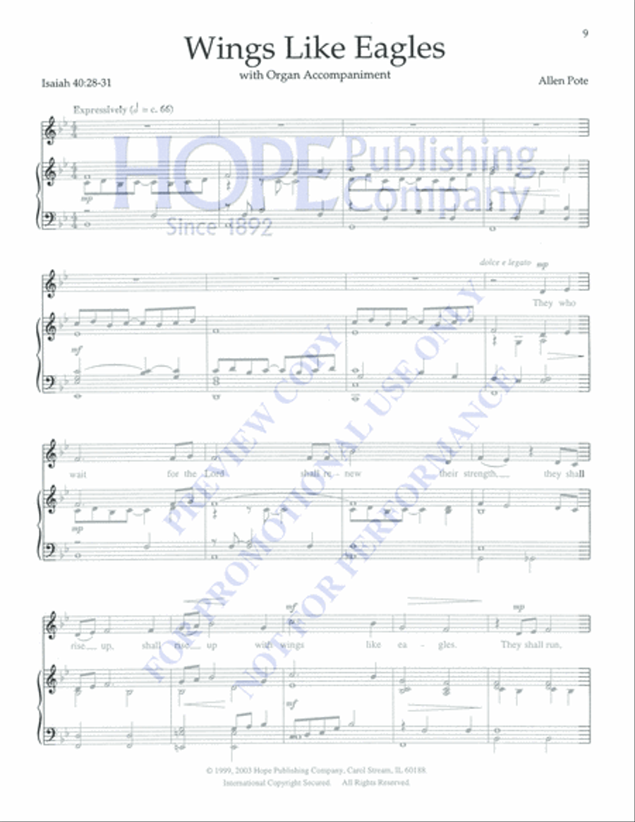 A Song of Joy Medium Voice scores gallery preview page 11