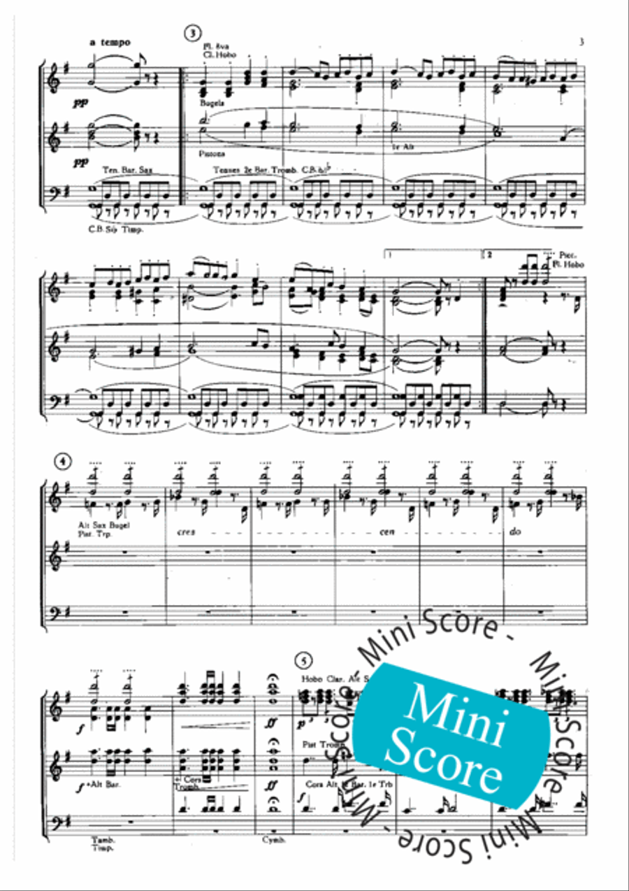 Ballet D'Isoline Ballet D'Isoline Concert Band scores gallery preview page 5