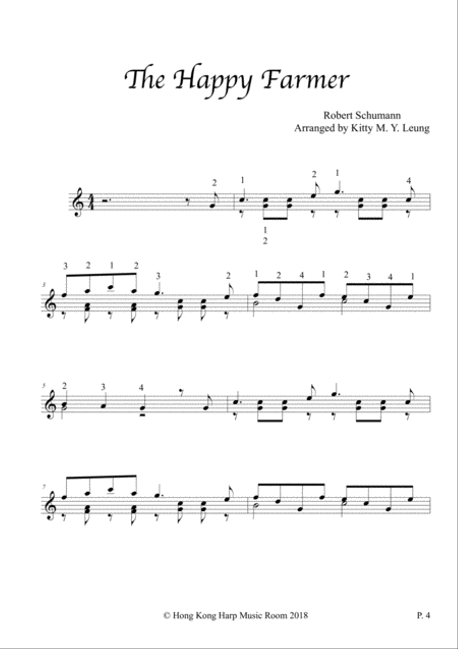Easy Classic (Volume 2) - 12 String Lap Harp Lap Harp scores gallery preview page 4