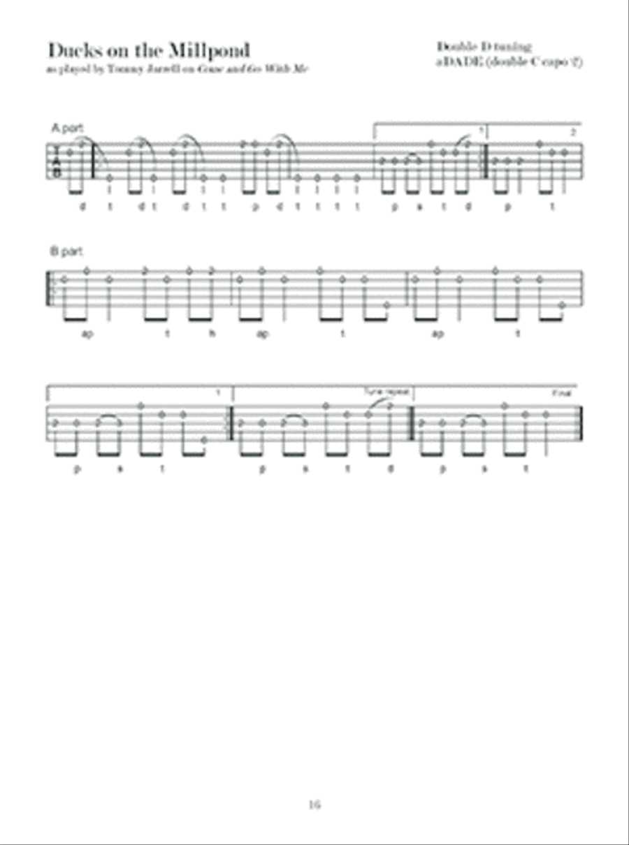 Fred Cockerham & Tommy Jarrell Clawhammer Banjo Masters Banjo scores gallery preview page 2