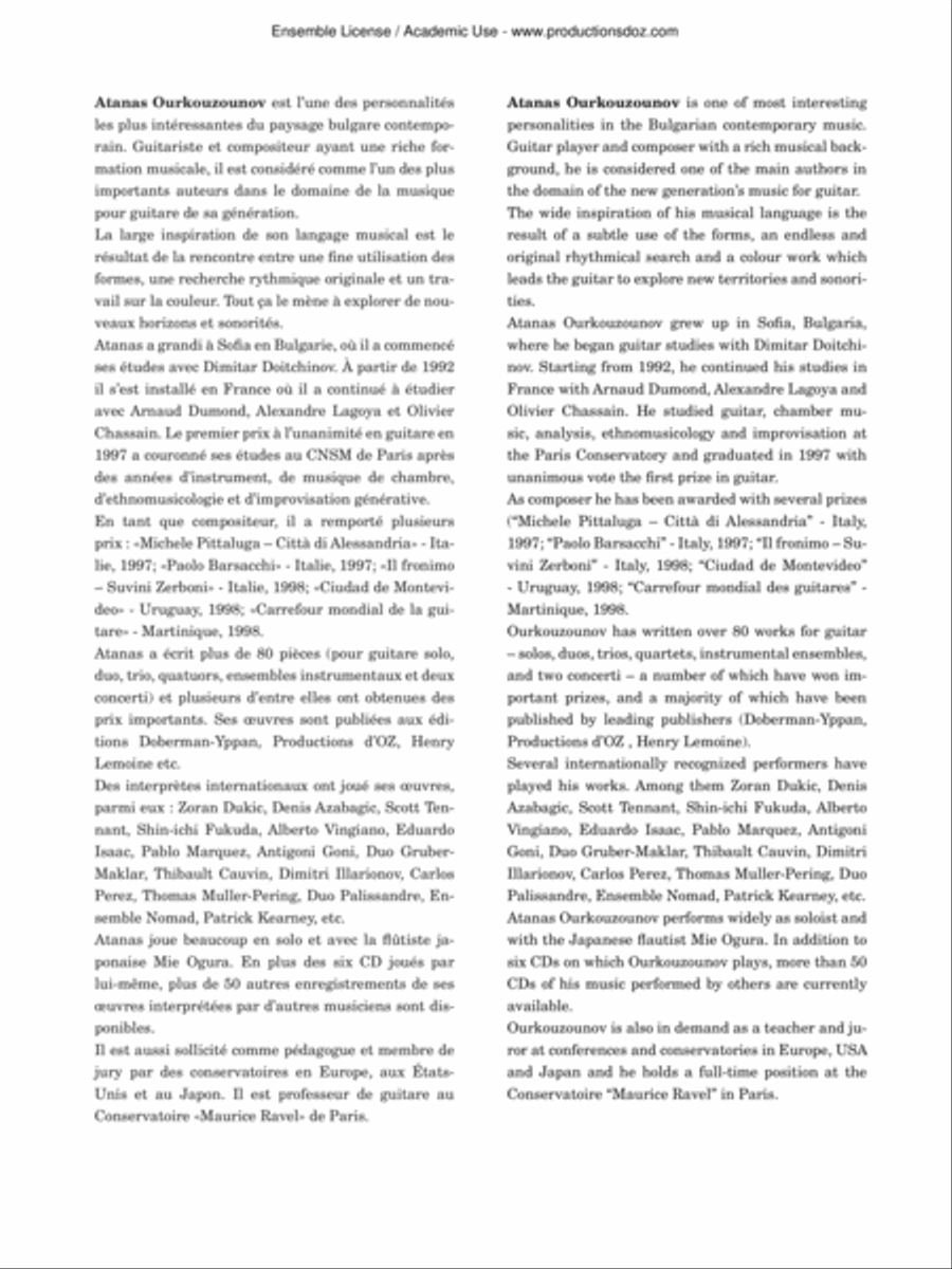 Swirling Modes Guitar Ensemble scores gallery preview page 2