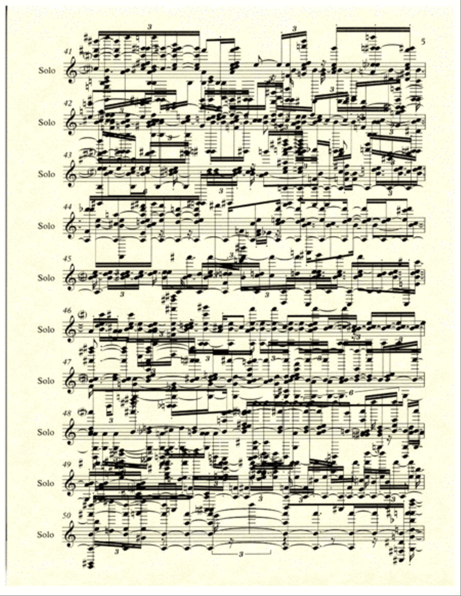 Dying Wish Dying Wish Piano Solo scores gallery preview page 5
