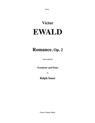 Romance, Op. 2 for Trombone and Piano