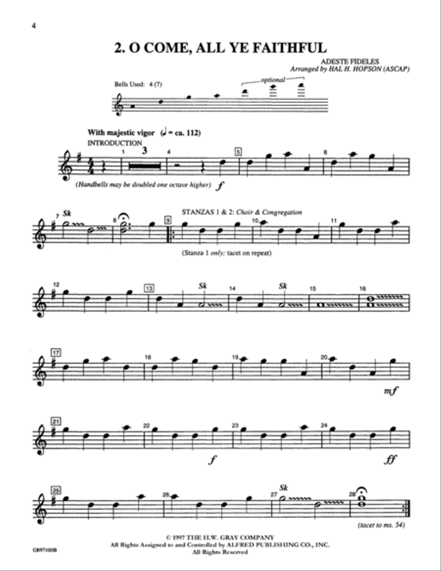 A Festival of Lessons and Carols Choir scores gallery preview page 4