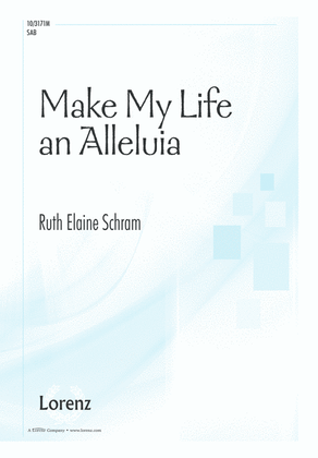 Book cover for Make My Life an Alleluia