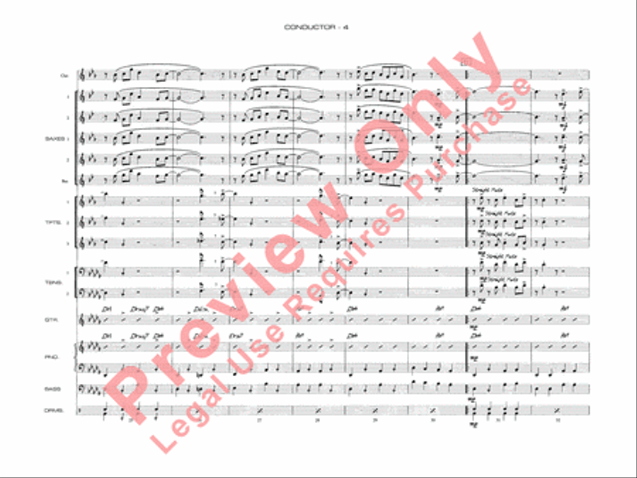 A Salute to Benny Goodman Jazz Ensemble scores gallery preview page 6