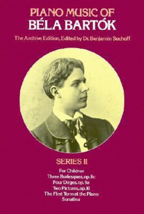 Book cover for Bartok - Piano Music Series 2