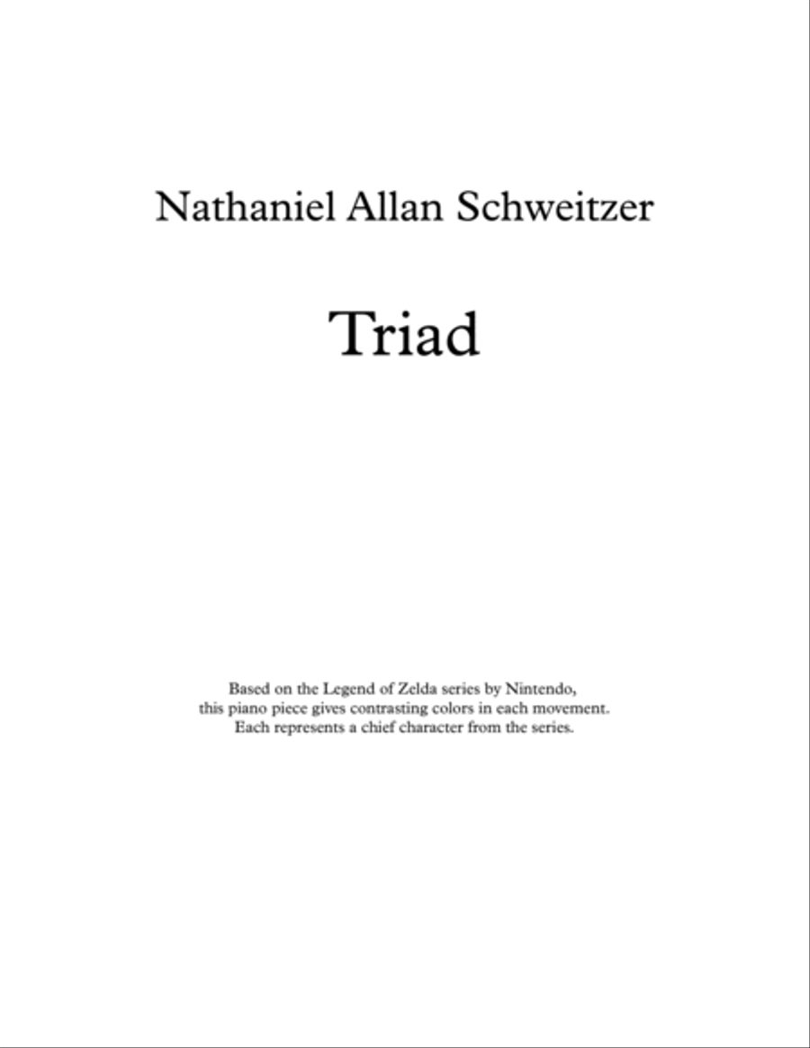 Triad Triad Piano Solo scores gallery preview page 2