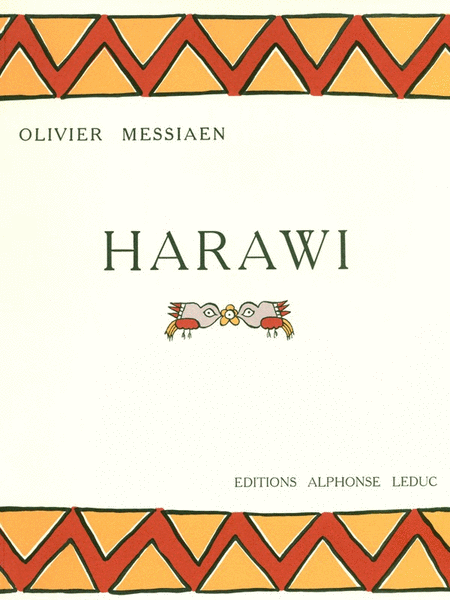 Harawi Pour Chant Et Piano