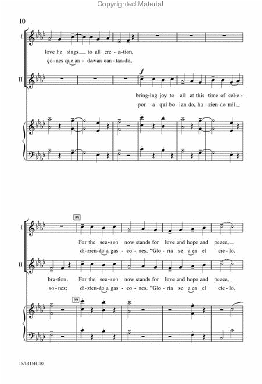 Ríu, Ríu, Chíu 2-Part scores gallery preview page 10