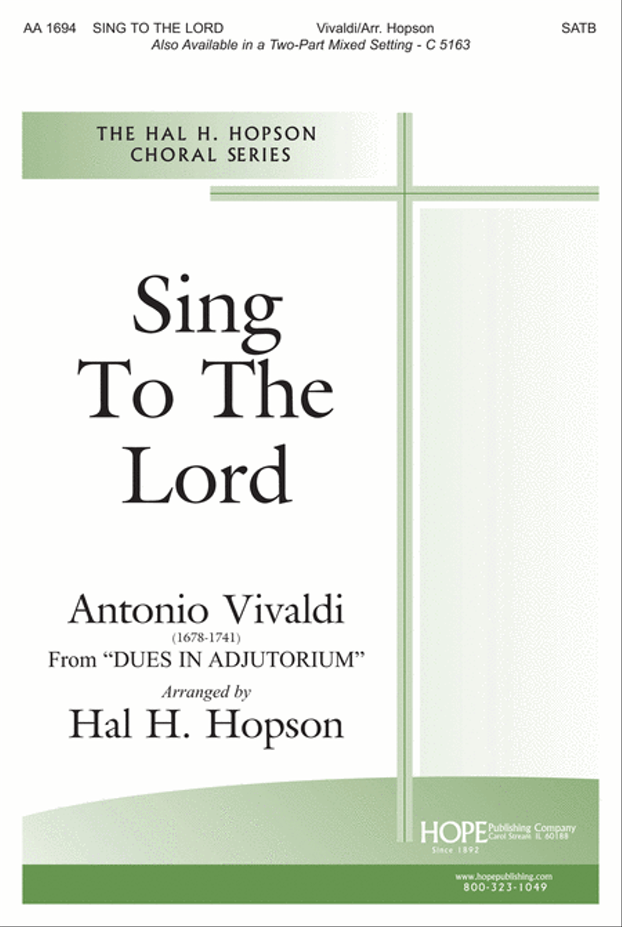 Sing to the Lord 4-Part scores gallery preview page 1