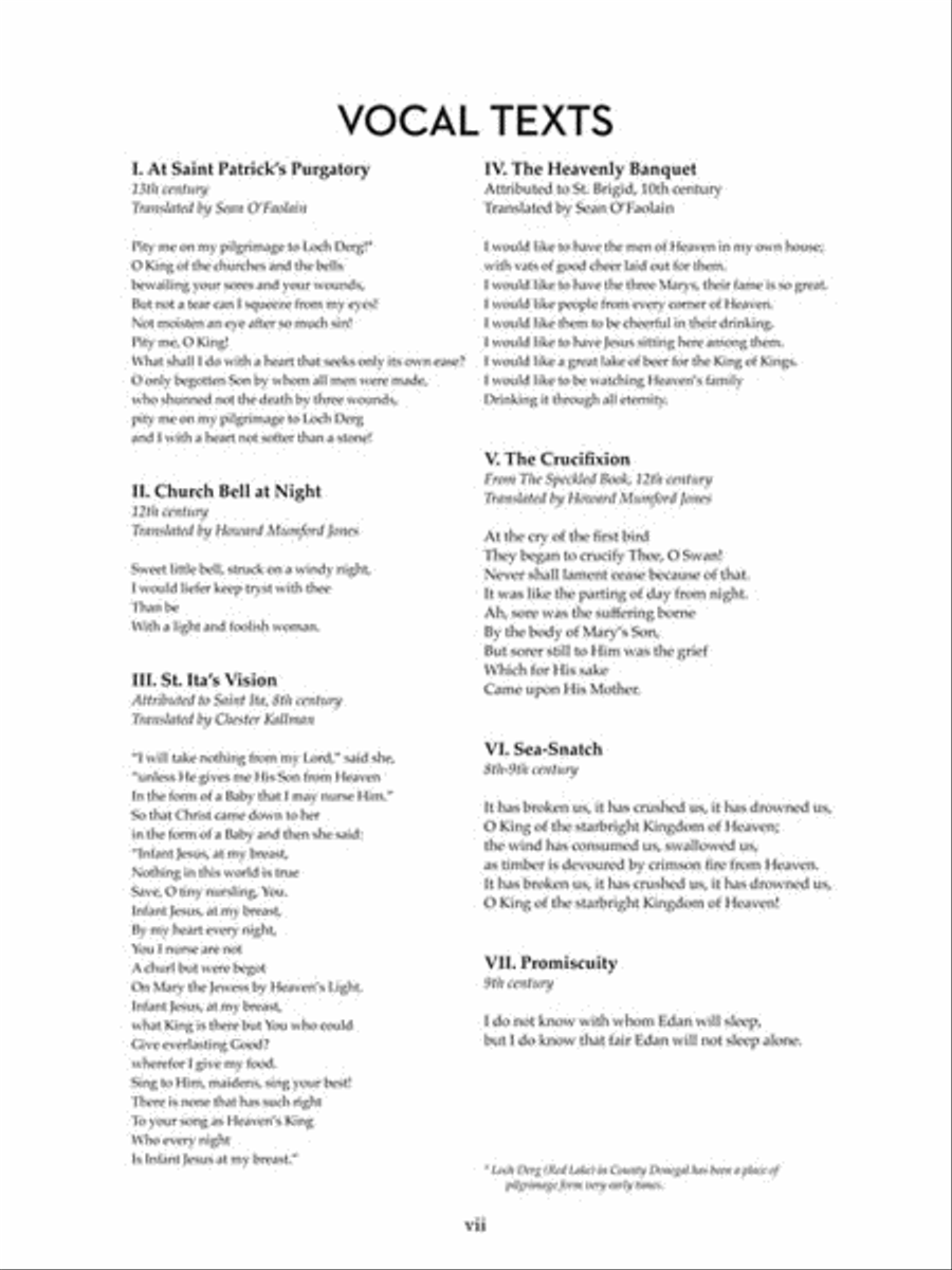 Hermit Songs High Voice scores gallery preview page 4