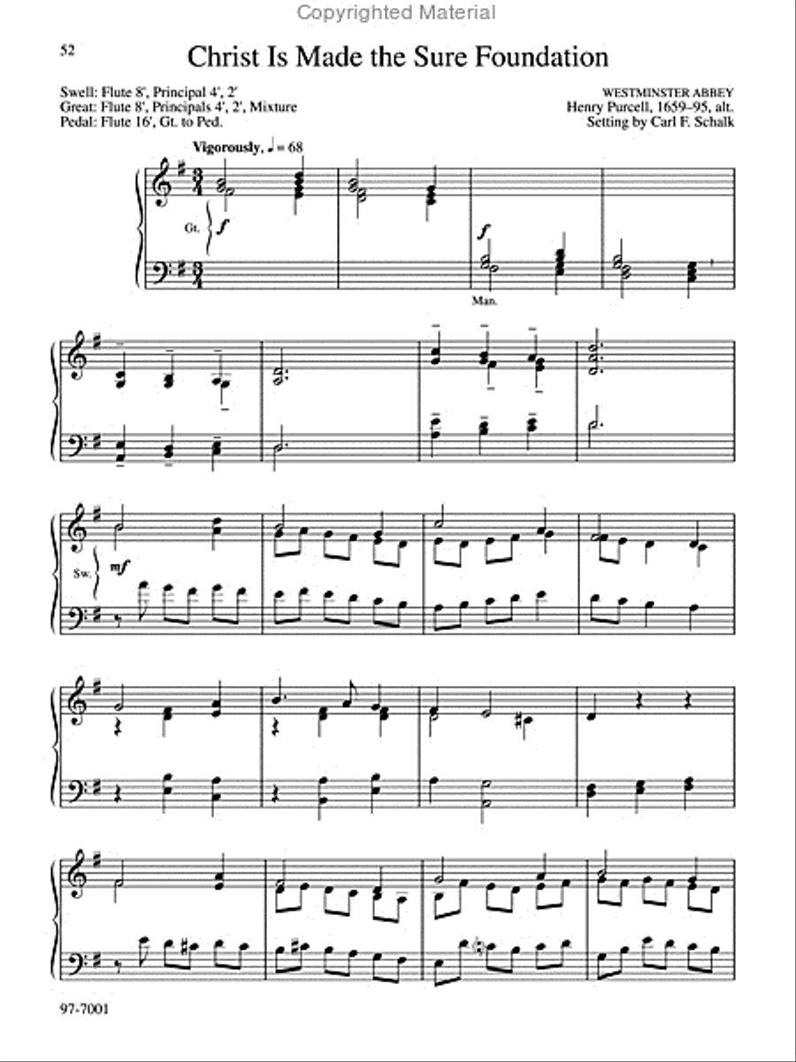 Musica Sacra: Easy Hymn Preludes for Organ, Vol. 1