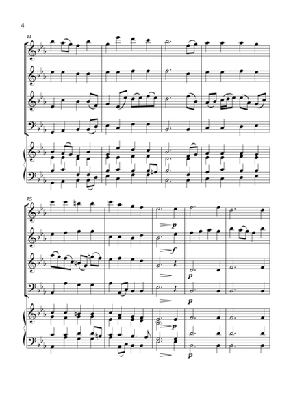 10 Easter Hymns for Woodwind Quartet image number null