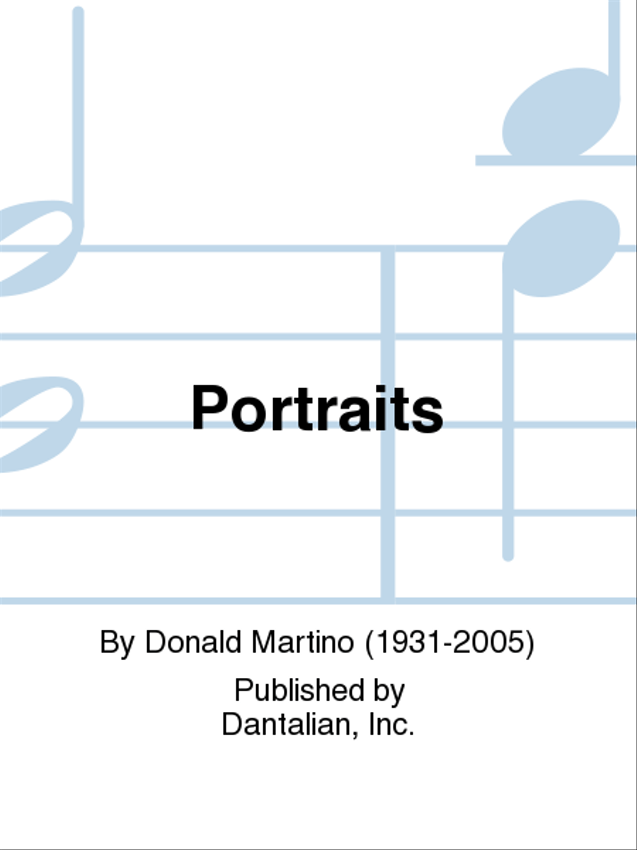 Portraits 4-Part scores gallery preview page 1