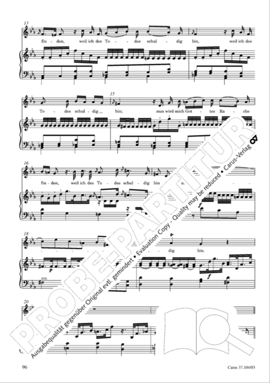 Ein Lammlein geht und tragt die Schuld 4-Part scores gallery preview page 97
