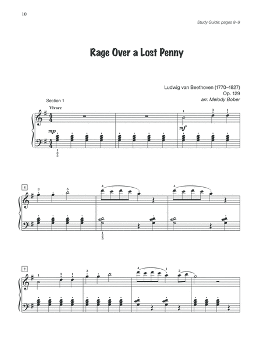 Piano for Busy Teens, Book 1 Piano Solo scores gallery preview page 10