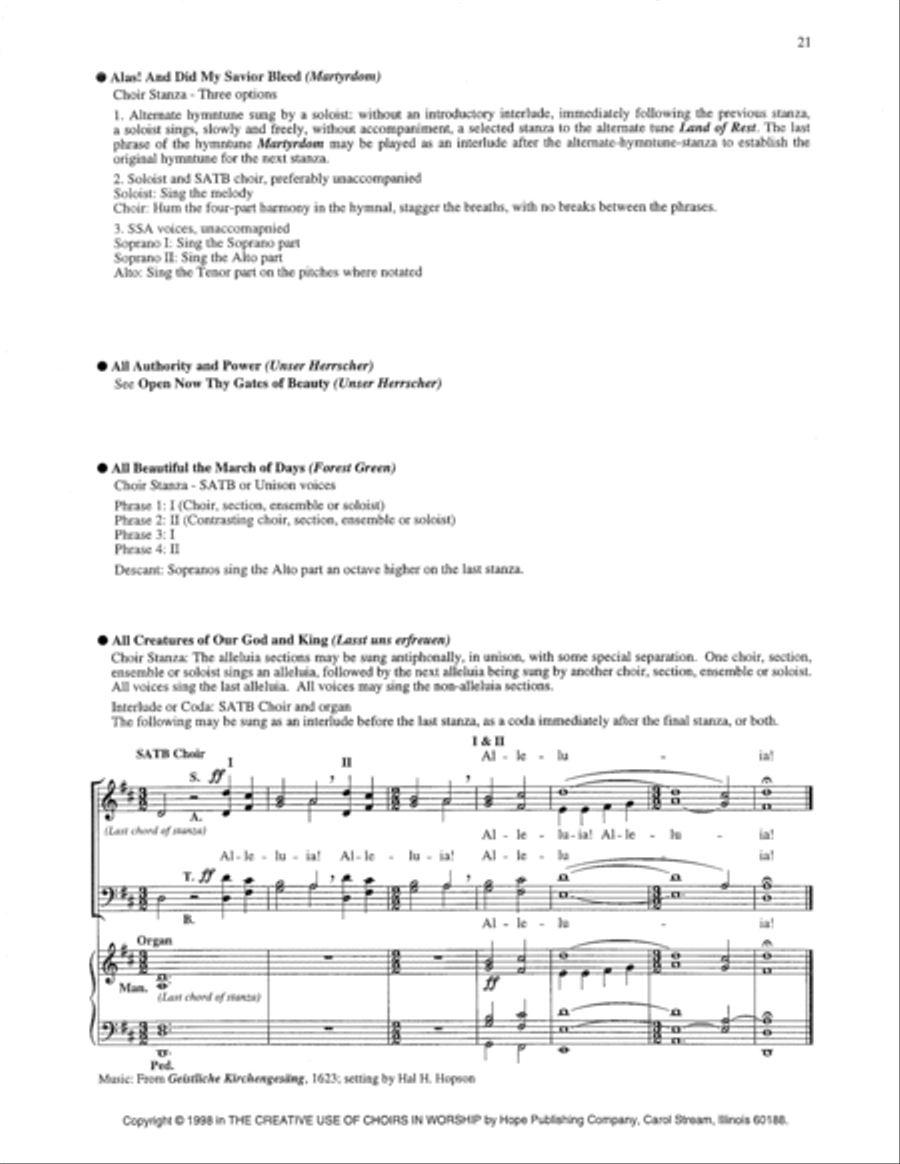 Creative Use of Choirs in Worship, The (Vol. 2) Choir scores gallery preview page 4