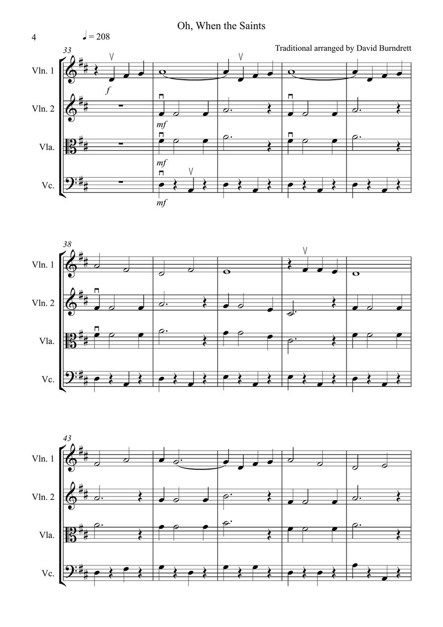 8 Easy Trios, for Strings String Trio scores gallery preview page 4
