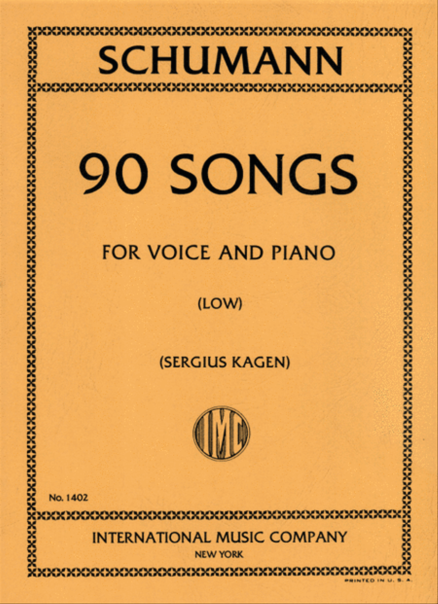 90 Songs (Low) 90 Songs (Low) Low Voice scores gallery preview page 1