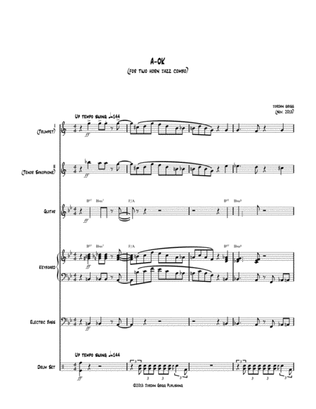 A-OK (for two horn jazz combo)