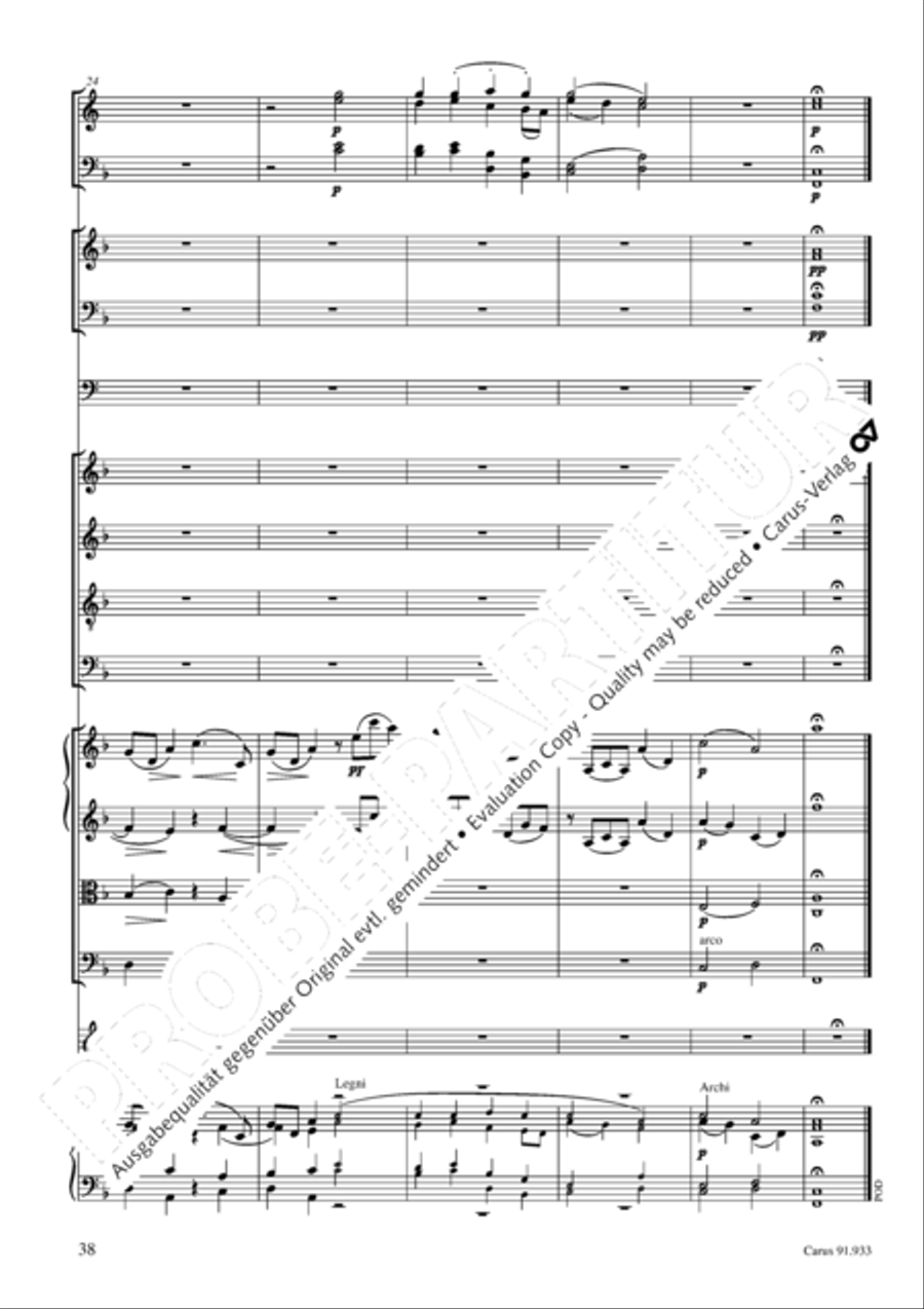 Missa carminum Missa carminum 4-Part scores gallery preview page 41