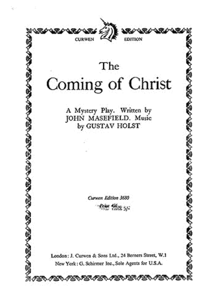 Coming Of Christ