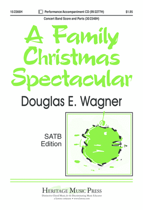 Book cover for A Family Christmas Spectacular