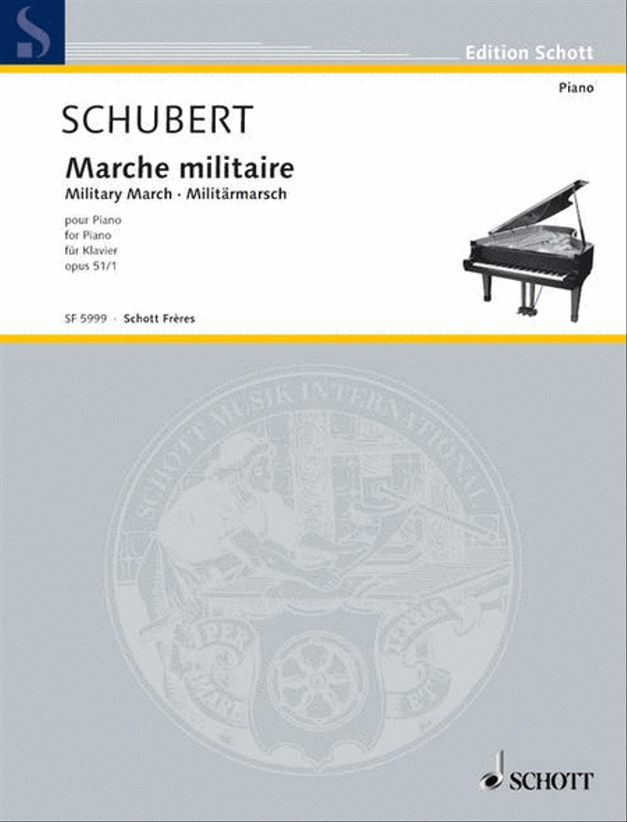 Military March Piano Solo scores gallery preview page 1