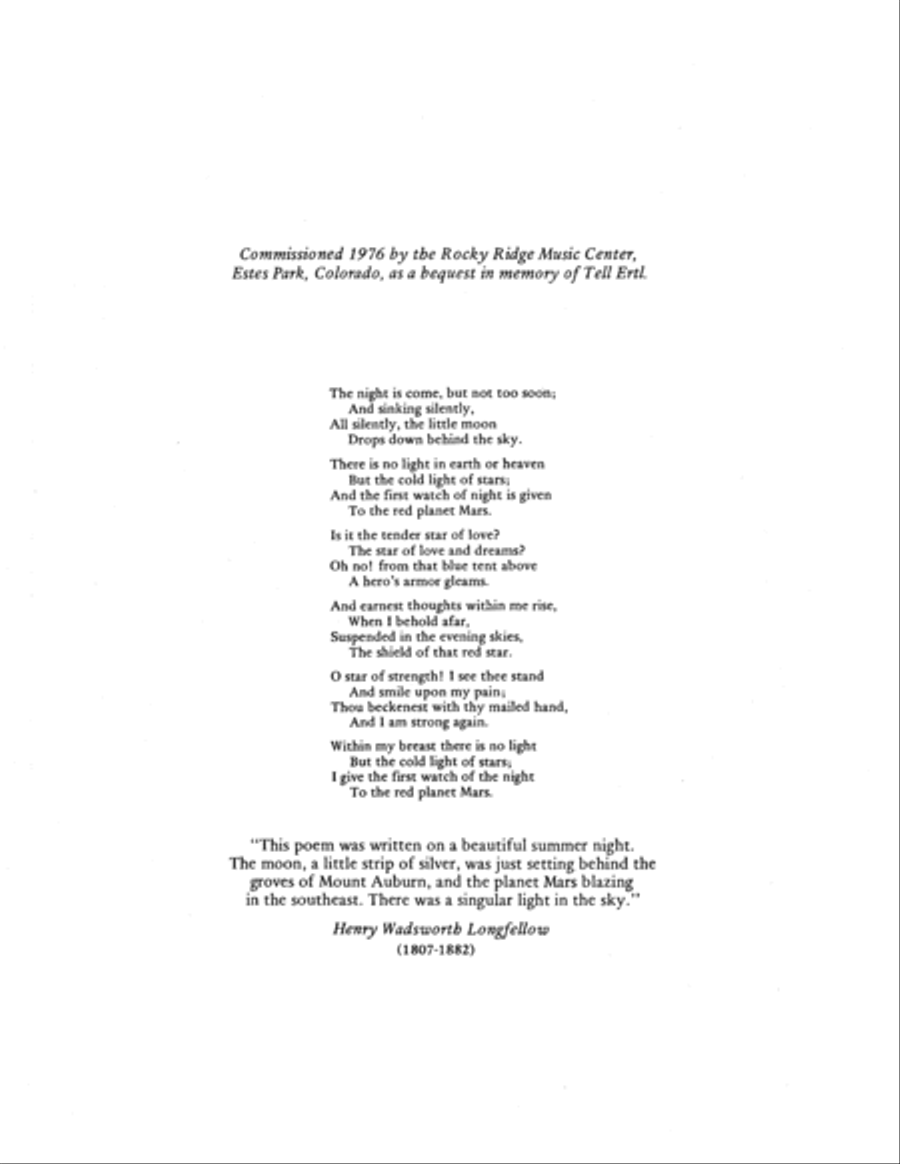 The Light of Stars The Light of Stars 4-Part scores gallery preview page 2
